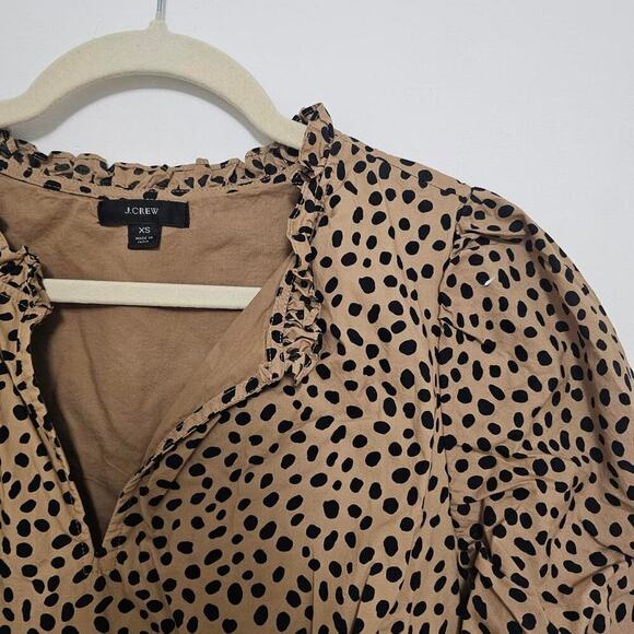 J.Crew black tan spotted - Picture 2 of 4